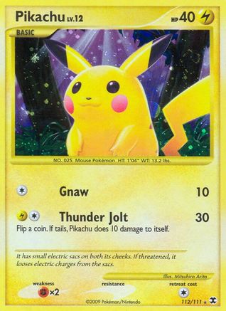Pikachu (112) [Rising Rivals] Holofoil - Deck Out Gaming