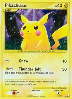 Pikachu (112) [Rising Rivals] Holofoil - Deck Out Gaming