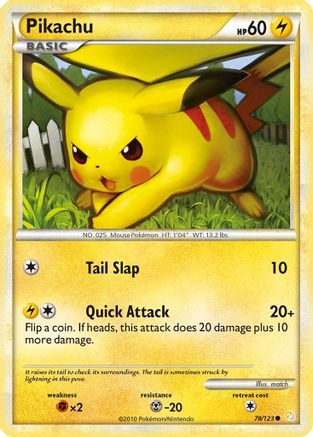 Pikachu (78) [HeartGold SoulSilver] - Deck Out Gaming