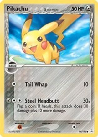 Pikachu (Delta Species) (79) [Holon Phantoms] Reverse Holofoil - Deck Out Gaming