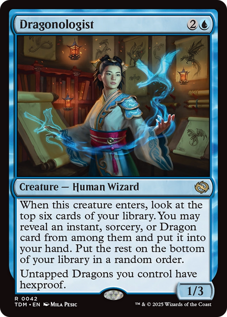Dragonologist (42) [Tarkir: Dragonstorm] foil - Deck Out Gaming
