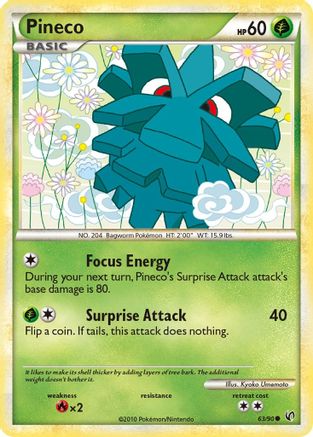 Pineco (63) (63) [Undaunted] Reverse Holofoil - Deck Out Gaming