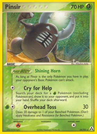Pinsir (24) [Legend Maker] Reverse Holofoil - Deck Out Gaming