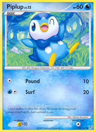 Piplup (121) [Supreme Victors] - Deck Out Gaming