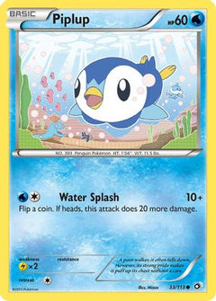 Piplup (33) [Legendary Treasures] Reverse Holofoil - Deck Out Gaming