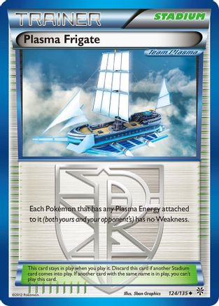 Plasma Frigate (Team Plasma) (124) [Plasma Storm] Reverse Holofoil - Deck Out Gaming