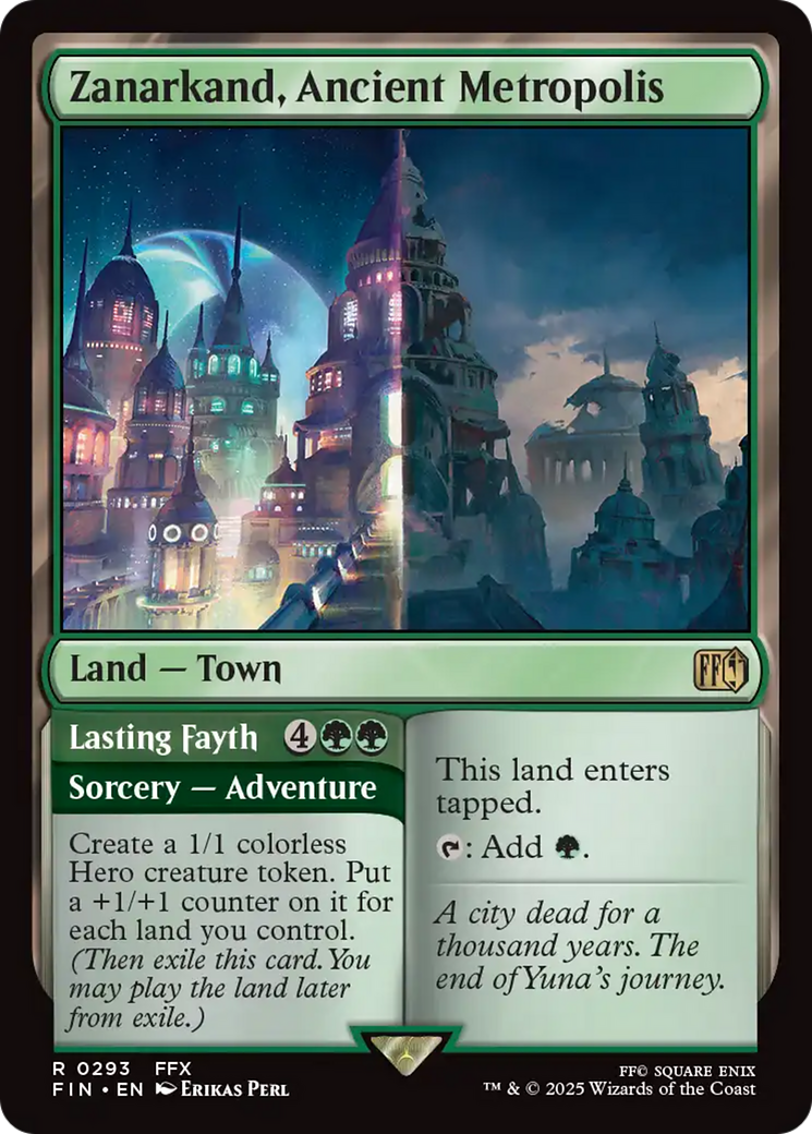 Zanarkand, Ancient Metropolis // Lasting Fayth (293) [FINAL FANTASY] - Deck Out Gaming