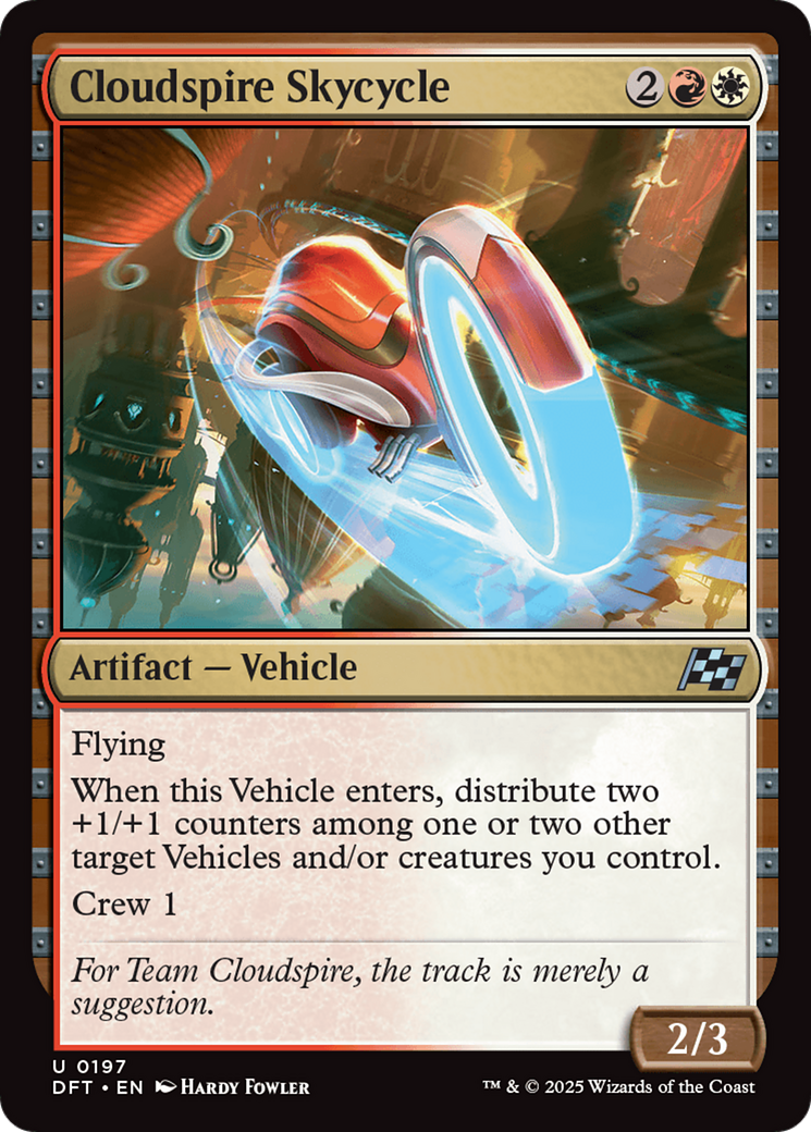 Cloudspire Skycycle (197) [Aetherdrift] - Deck Out Gaming