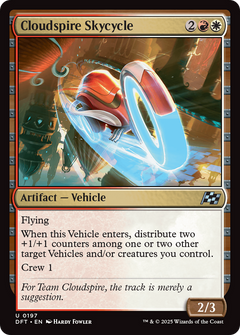 Cloudspire Skycycle (197) [Aetherdrift] foil - Deck Out Gaming