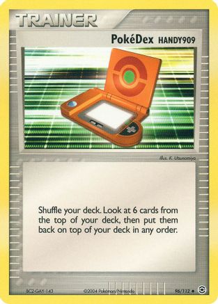 PokeDex (HANDY909) (96) [FireRed & LeafGreen] Reverse Holofoil - Deck Out Gaming