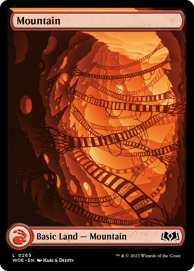 Mountain (0265) (265) [Wilds of Eldraine] - Deck Out Gaming