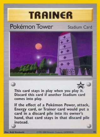Pokemon Tower (42) [WoTC Promo] - Deck Out Gaming