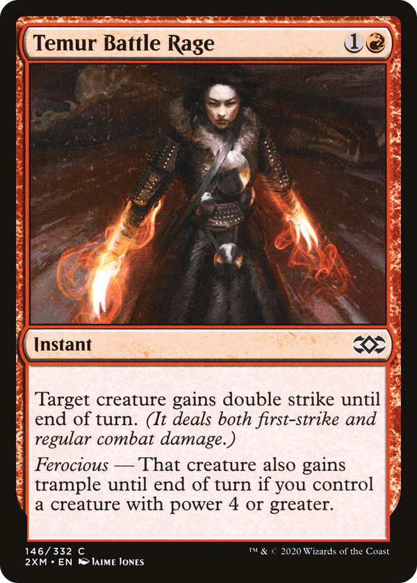 Temur Battle Rage (146) [Double Masters] foil - Deck Out Gaming