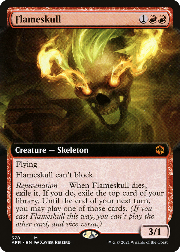 Flameskull (378) [Adventures in the Forgotten Realms] foil - Deck Out Gaming