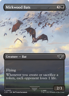 Mirkwood Bats (Borderless) (421) [The Lord of the Rings: Tales of Middle-earth] - Deck Out Gaming