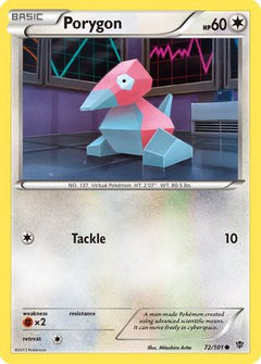 Porygon (72) [Plasma Blast] Reverse Holofoil - Deck Out Gaming