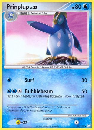Prinplup (59) [Platinum] - Deck Out Gaming
