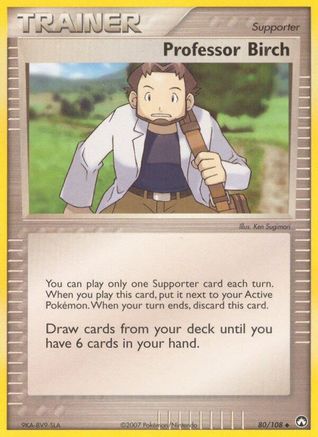 Professor Birch (80) [Power Keepers] - Deck Out Gaming