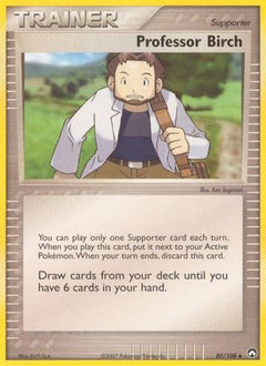 Professor Birch (80) [Power Keepers] - Deck Out Gaming