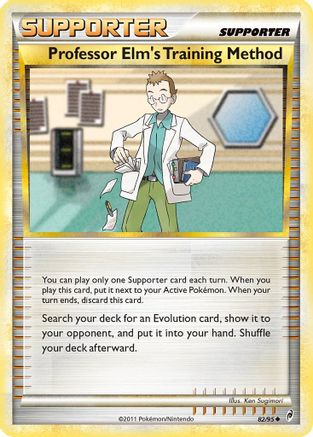 Professor Elm's Training Method (82) [Call of Legends] Reverse Holofoil - Deck Out Gaming