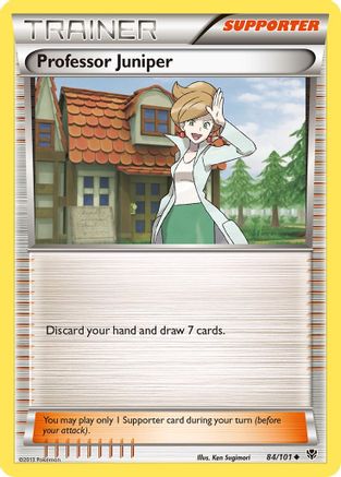 Professor Juniper (84) [Plasma Blast] Reverse Holofoil - Deck Out Gaming