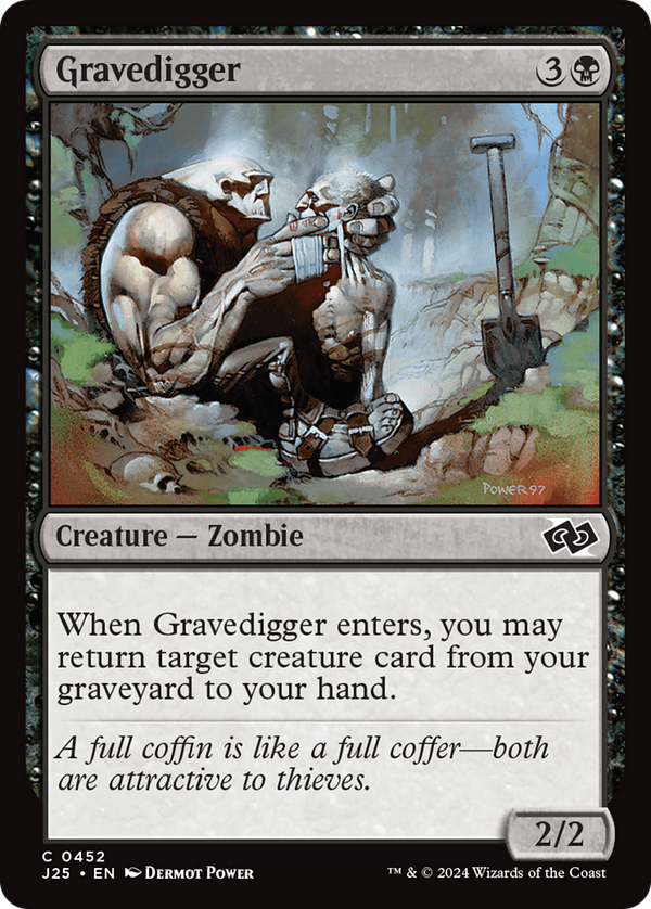 Gravedigger (452) [Foundations Jumpstart] - Deck Out Gaming