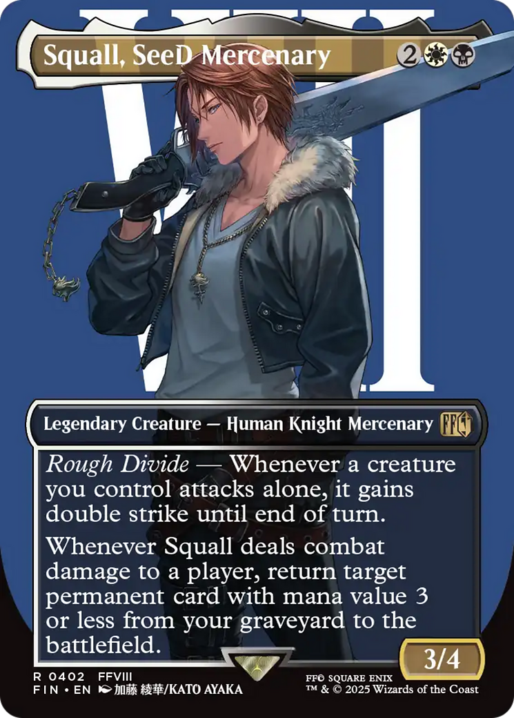 Squall, SeeD Mercenary (402) [FINAL FANTASY] - Deck Out Gaming