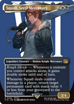 Squall, SeeD Mercenary (402) [FINAL FANTASY] foil - Deck Out Gaming