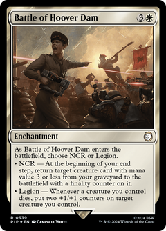 Battle of Hoover Dam (Surge Foil) (539) [Fallout] foil - Deck Out Gaming