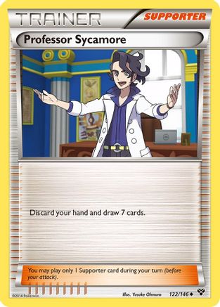 Professor Sycamore (122) [XY Base Set] - Deck Out Gaming