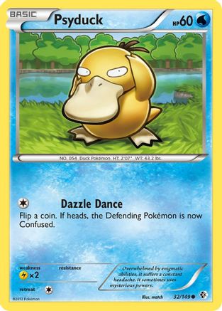 Psyduck (32) (32) [Boundaries Crossed] Reverse Holofoil - Deck Out Gaming