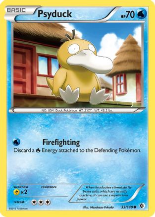 Psyduck (33) (33) [Boundaries Crossed] Reverse Holofoil - Deck Out Gaming