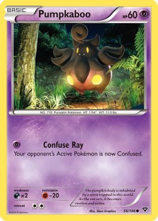 Pumpkaboo (56) [XY Base Set] Reverse Holofoil - Deck Out Gaming