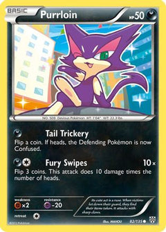 Purrloin (82) (82) [Plasma Storm] Reverse Holofoil - Deck Out Gaming