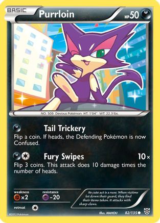 Purrloin (82) (82) [Plasma Storm] Reverse Holofoil - Deck Out Gaming