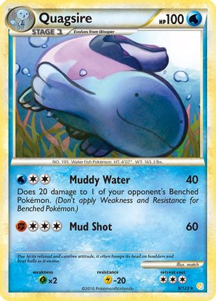 Quagsire (9) [HeartGold SoulSilver] Holofoil - Deck Out Gaming
