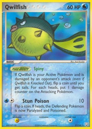 Qwilfish (27) [Team Rocket Returns] - Deck Out Gaming
