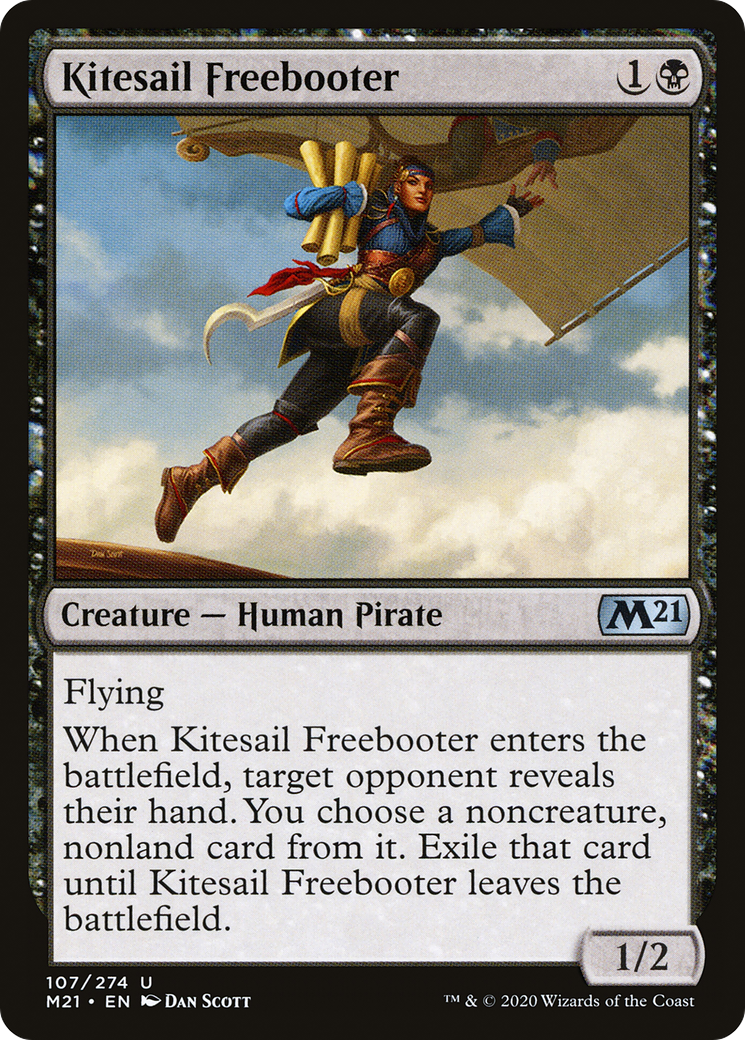 Kitesail Freebooter (107) [Core Set 2021] foil - Deck Out Gaming