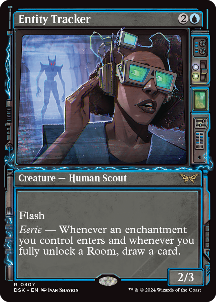 Entity Tracker (Showcase) (307) [Duskmourn: House of Horror] - Deck Out Gaming