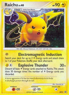 Raichu - DP21 (DP21) [Diamond and Pearl Promos] Holofoil - Deck Out Gaming