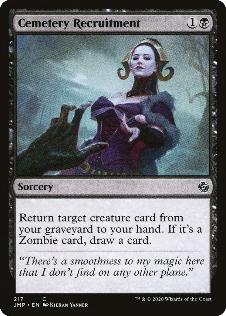 Cemetery Recruitment (217) [Jumpstart] - Deck Out Gaming