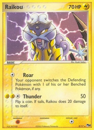 Raikou (3) [POP Series 2] Holofoil - Deck Out Gaming