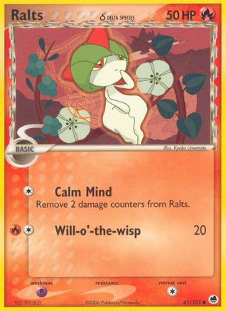 Ralts (Delta Species) (61) [Dragon Frontiers] - Deck Out Gaming