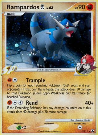 Rampardos GL (11) [Rising Rivals] Reverse Holofoil - Deck Out Gaming