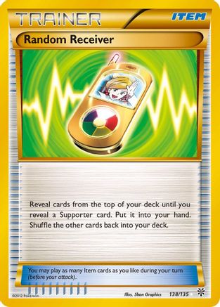 Random Receiver (138) [Plasma Storm] Holofoil - Deck Out Gaming