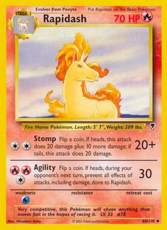 Rapidash (60) [Legendary Collection] Reverse Holofoil - Deck Out Gaming