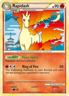 Rapidash (8) [Triumphant] Holofoil - Deck Out Gaming