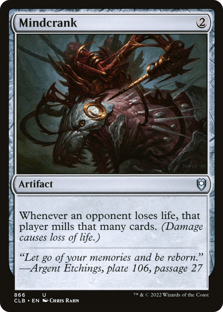 Mindcrank (866) [Commander Legends: Battle for Baldur's Gate] - Deck Out Gaming