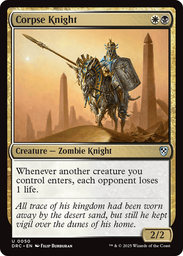 Corpse Knight (50) [Commander: Aetherdrift] - Deck Out Gaming