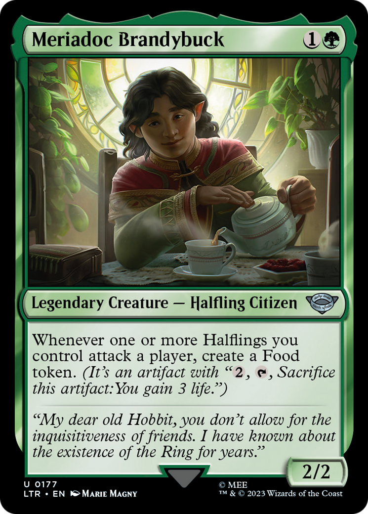 Meriadoc Brandybuck (177) [The Lord of the Rings: Tales of Middle-earth] foil - Deck Out Gaming